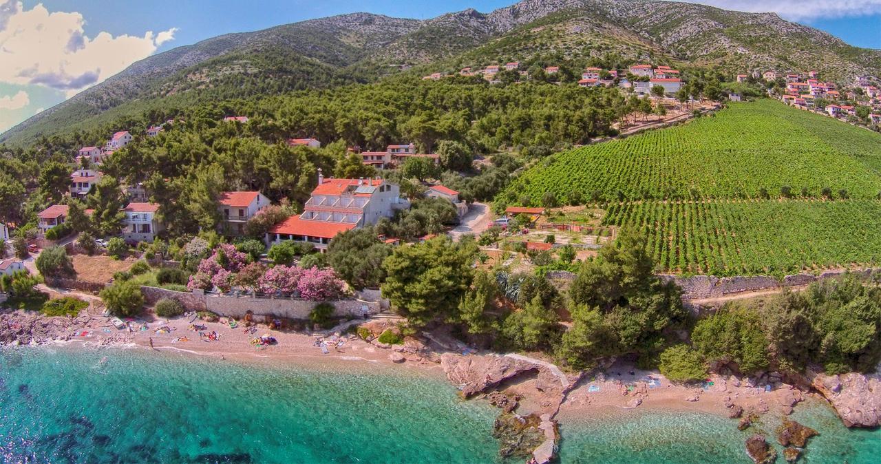 Hotel Skalinada Zavala Bagian luar foto